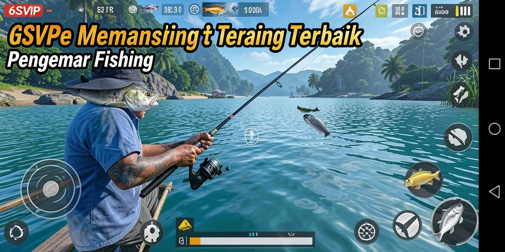 Tangkapan ikan yang menakjubkan dalam 6SVIP.