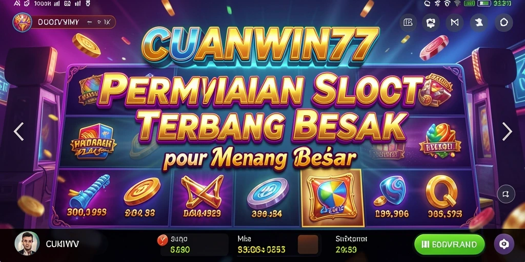 Tampilan menarik dari gameplay Slot CUANWIN77.