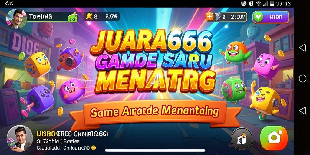 Tangkapan layar gameplay JUARA666 dengan aksi seru dan mendebarkan.