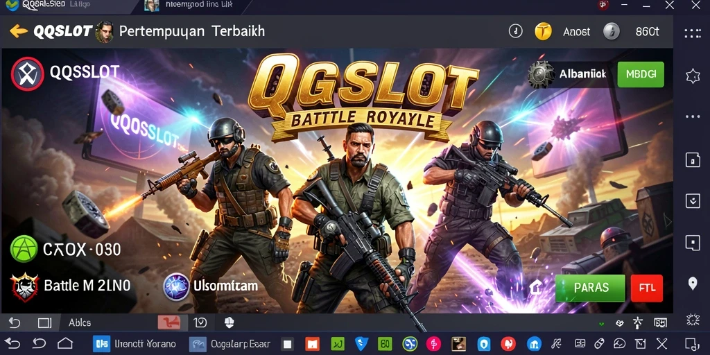 Tampilan menegangkan dari pertarungan di QQSLOT.