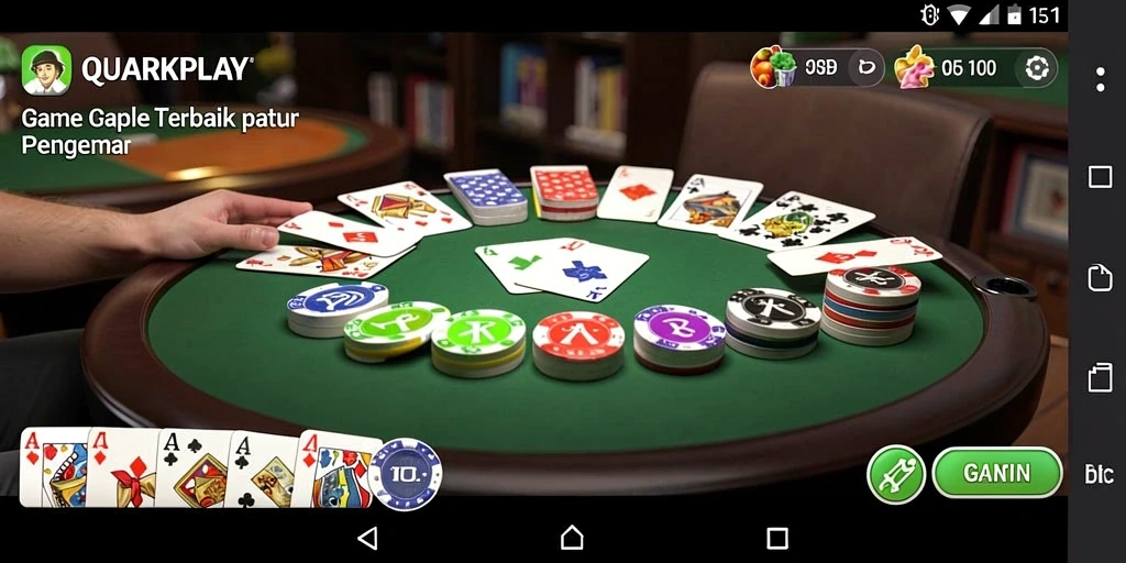 Tampilan gameplay seru dan interaktif dari QUARKPLAY.