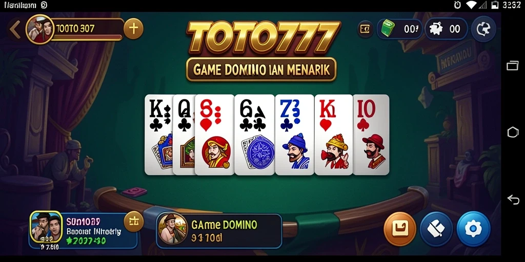 Gameplay seru TOTO777 yang menampilkan permainan Domino yang menarik.